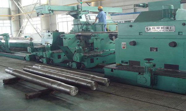 Pulley shaft processing equipment