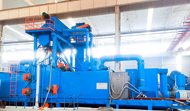 Shot blasting machine